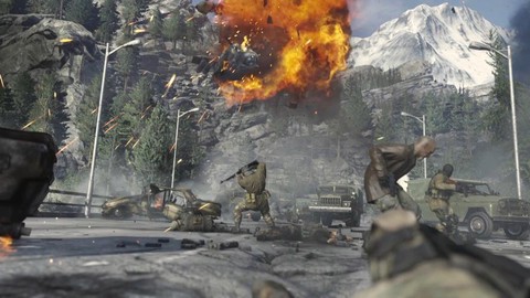 使命召唤4怎么趴下