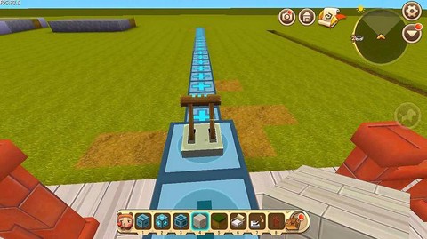 迷你世界电车怎么做