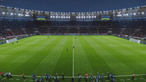 实况足球怎么设置球场